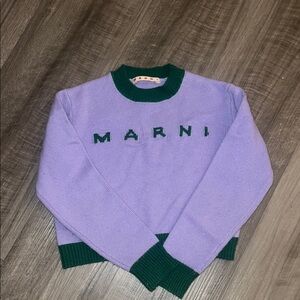 Marni Kids Knitted Sweatshirt
